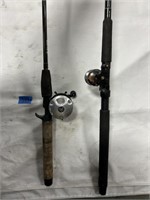 (2) Abu and Mr. Crappie Reels