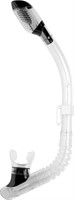 (N) Cressi Youth Dry-Top Snorkel | Splash-Guard an