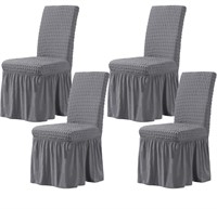 Dining Chair Covers Set of 4, Universal Stretch