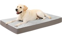 Orthopedic Crate Bed - Plush Washable Dog Bed