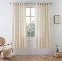 Linen Curtains Approx 72 Inches Long for Room