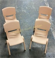 4ct Kids Chairs 10”