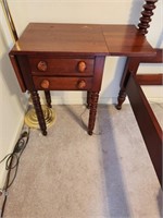 Antique Cherry Drop Side Side/End Table/Nightstand