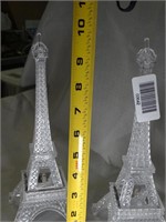 2 Unique Eiffel Tower Battery Lamps