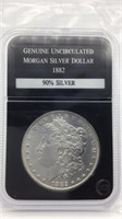 1882 Morgan Silver Dollar Uncirculated