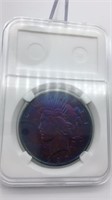 1923 Peace Rainbow Toning