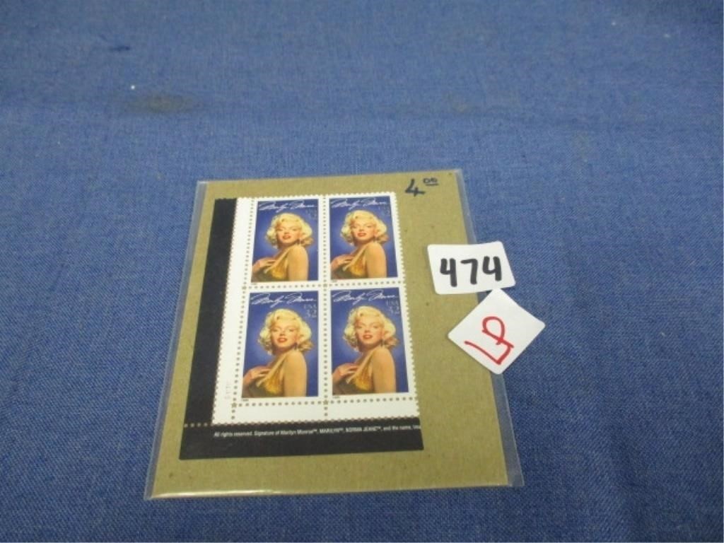 marolyn Monroe stamps .