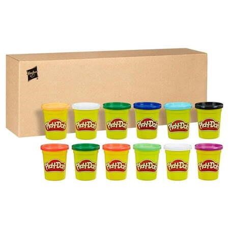 Play-Doh Winter Colors 12-Pack 4oz Cans