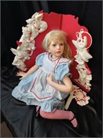 Alice in Wonderland by Joan Blackwood 26 inches.