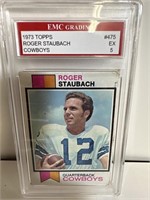 1973 Topps Dallas Cowboys Roger Staubach