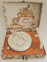 GREAT! VTG DE JAY PLAYMATES CHILDS RECORD PLAYER