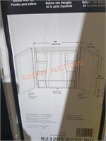 Delta 60" x 30" Bathtub Wall Set