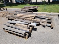 Stack of Lumber w/ Few Pallets