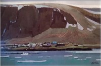 Hilton Hassell "Pangnirtung Baffin" Signed