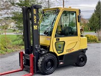 2015 Hyster H60 6000lb LP Forklift w/ Enclosed Cab