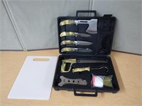 GVDV HUNTING, FISHING, CAMPING KNIFE SET