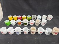 Lot of Implement & Gas/Oil Coffee Cups