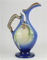 ROSEVILLE POTTERY PINE-CONE DECORATIVE EWER/ PITCH