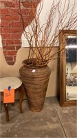 Large Bamboo Floor Vase
