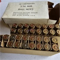 5.56mm, Ball M193 Bullets