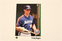 1989 Upper Deck Craig Biggio no. 440 Rookie Card
