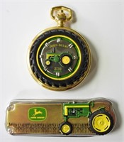 JOHN DEERE POCKET WATCH & KNIFE