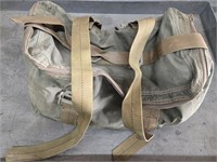 Duffle Bag with Metal Fasteners