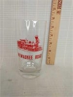 Milwaukee railroad glass