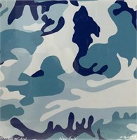 Andy Warhol “ 62- Camouflage” Print On Paper