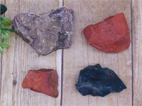 MIXED ROUGH LOT ROCK STONE LAPIDARY SPECIMEN