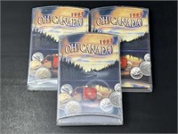 1998, 98, 99 Canadian Uncirculated Coin Set