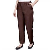 $28 Women's Alfred Dunner Pull-On Straight Pants
