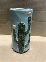Floral Tall Ceramic Flower Vase x2
