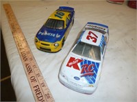 2pc NASCAR 1:24 Scale Die Cast Model Cars