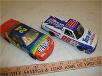 2pc NASCAR 1:24 Scale Die Cast Model Cars