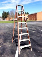 8' Fiberglass A Frame Ladder