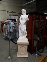 2 piece marble statue