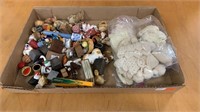 Assorted Miniature Collectible Figurines and More
