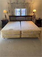 Ethan Allen mahogany King Size Bed
