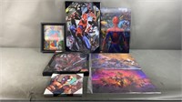 7pc Marvel Spider-Man Art/Posters