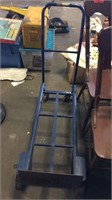 Blue moving cart