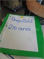 270 DRAGON BALLZ CARDS IN BINDER