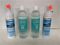 4 Bottles - Hand Sanitizer