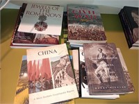 Mixed lot of books including military, history