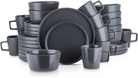 Stone Lain Coupe Dinnerware Set, Service for 8, Ge