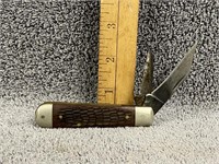 Vintage Case XX 6235 1/2 Two Blade Pocketknife
