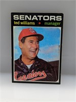 1971 Topps #380 Ted Williams HOF Red Sox/ Senators