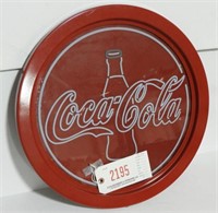 Lot #2195 - Coca-Cola 18” advertising sign