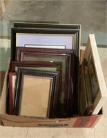 Great box of frames includes a couple of 8 x 10