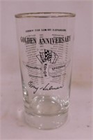 Six 1961 Indianapolis Indy 500 glass tumblers in